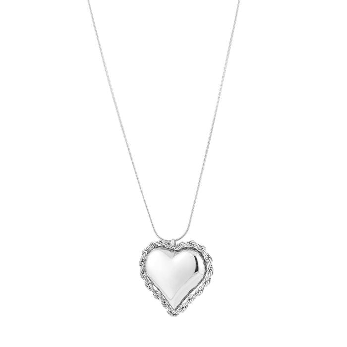 Anastasia Necklace 70 cm - Silver