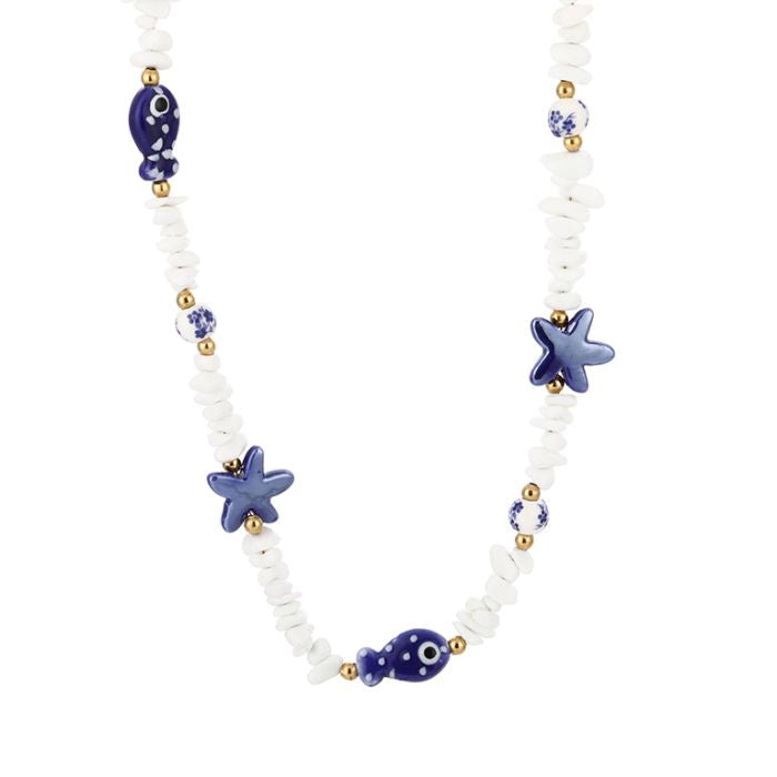 Aria Necklace 40 cm - Gold