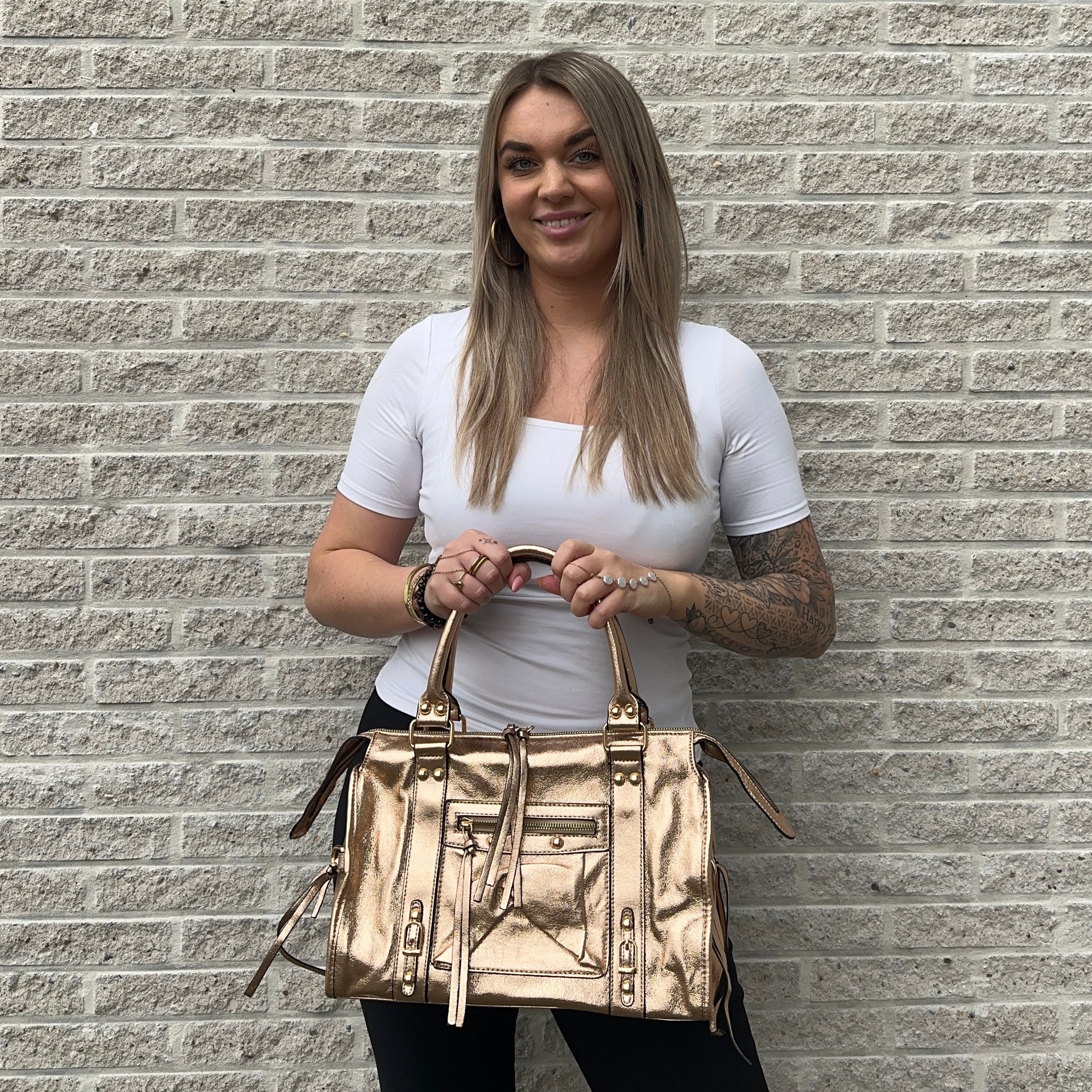 Liv Shiny Large Tas - Rosé
