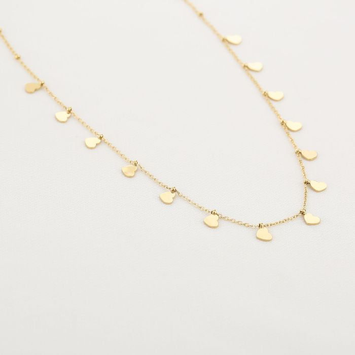 Raisa Necklace 40 cm - Gold