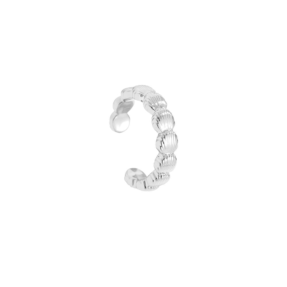 Earcuff Shell - Silver