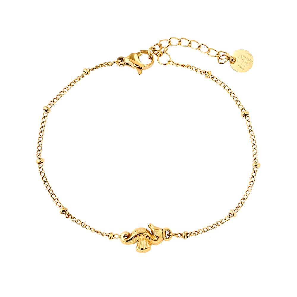 Seahorse Bracelet - Gold