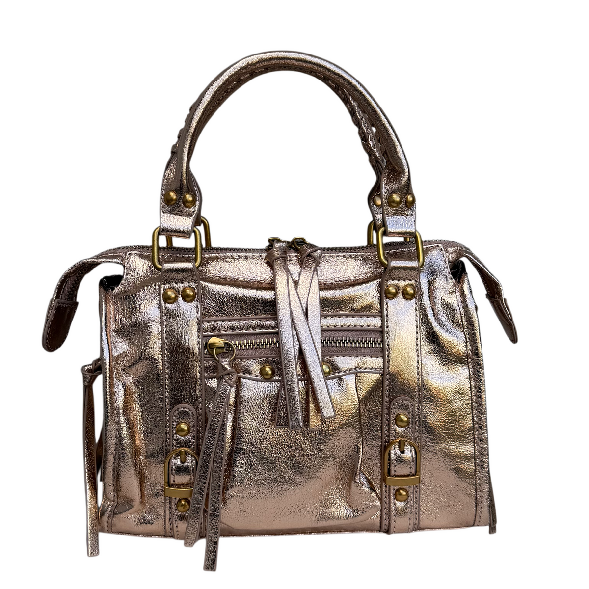 Liv Glitter Medium Tas - Rosé