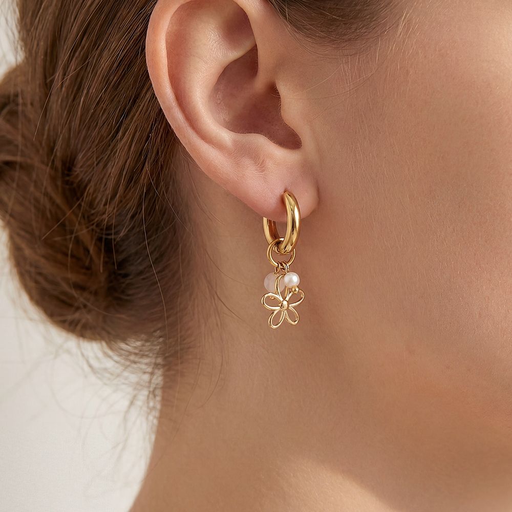 Emmeline Earrings - Silver