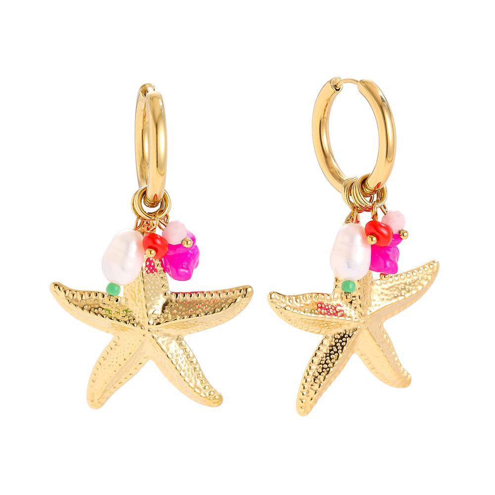Claire Earrings - Gold