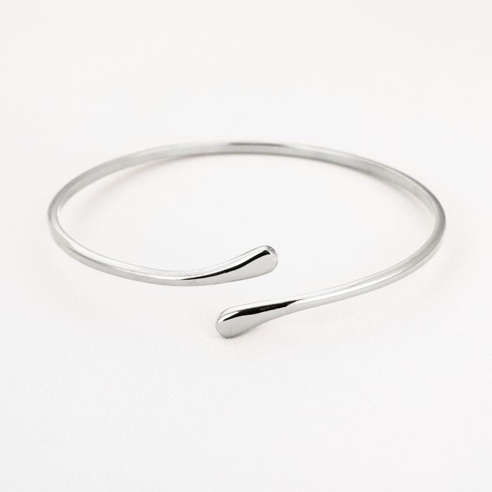 Arm Bangle Bracelet - Silver