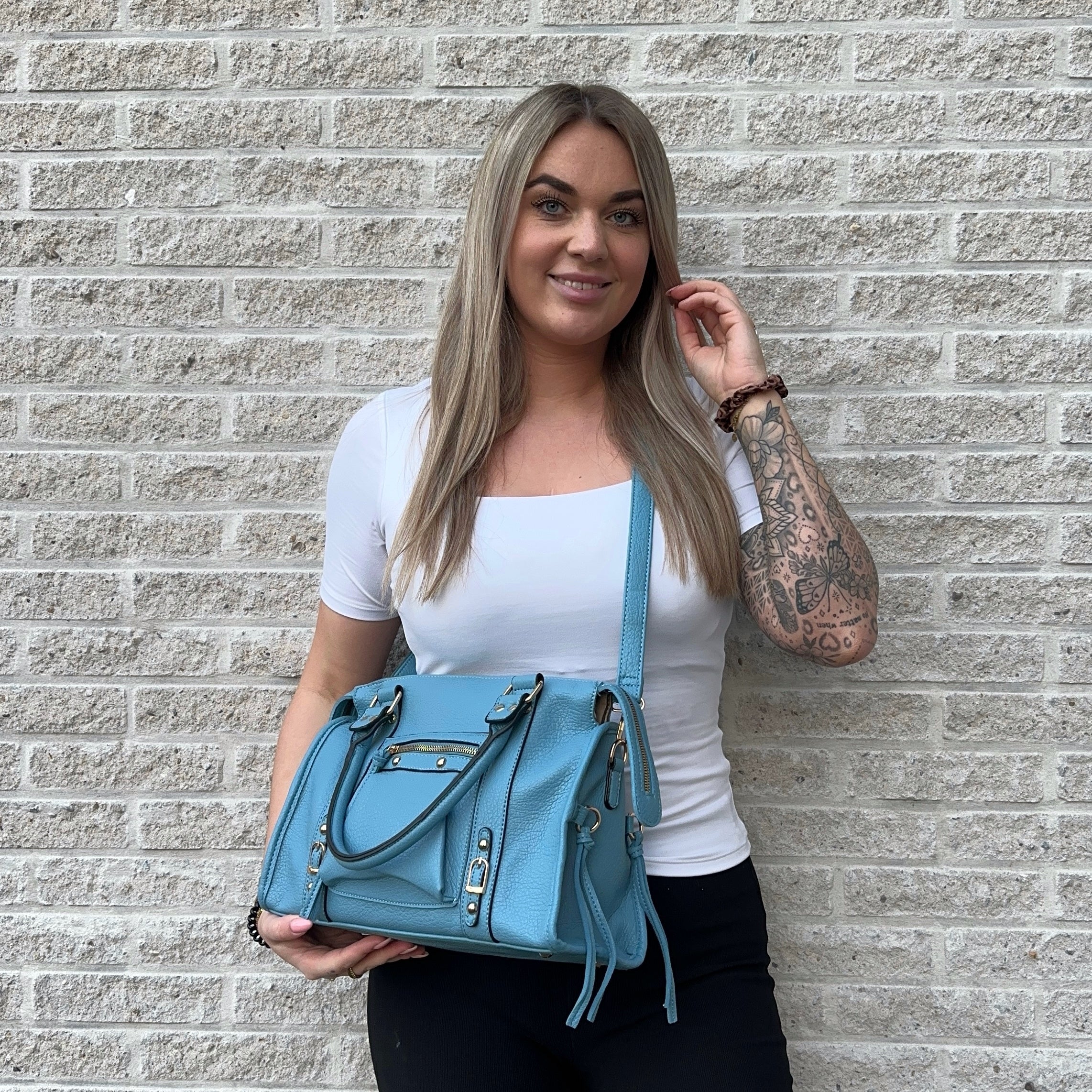 Liv Large Tas - Baby Blauw