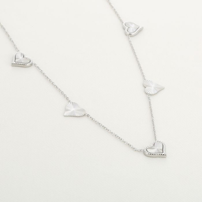 Orla Necklace 40 cm - Silver