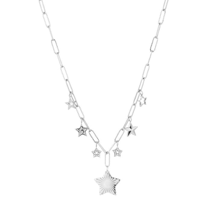 Deva Necklace 40 cm - Silver