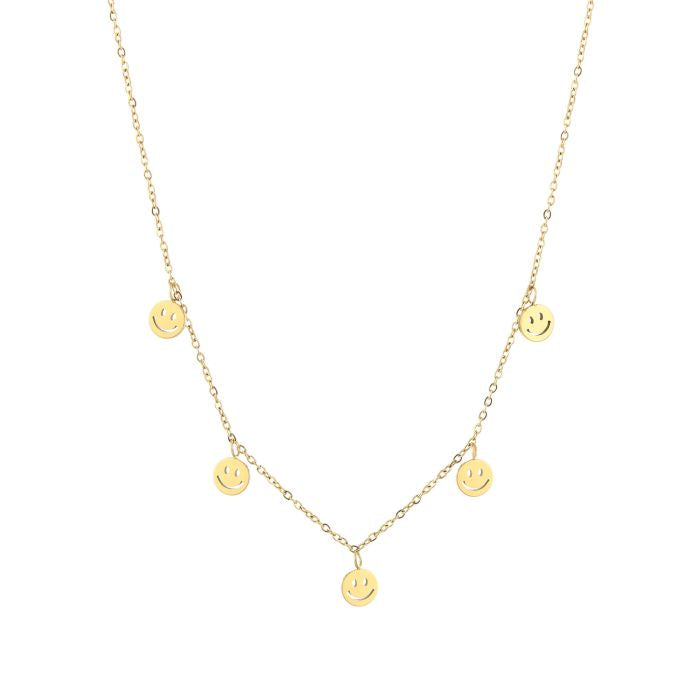 Smile Necklace 40 cm - Gold