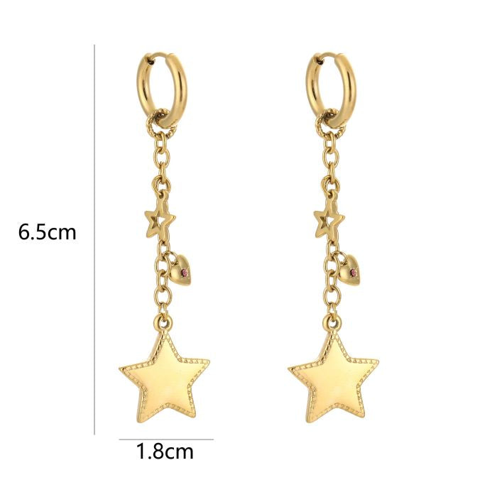 Paulina Earrings - Gold