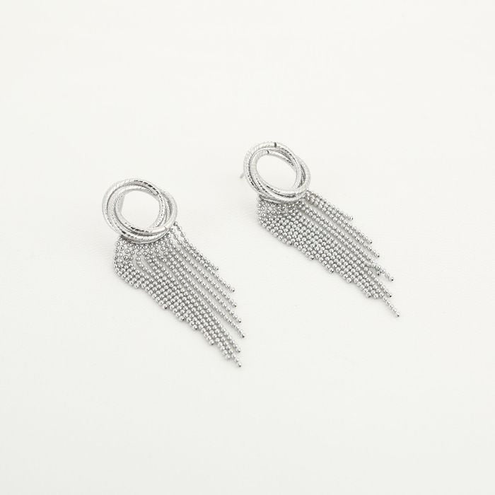 Brenda Earrings - Silver