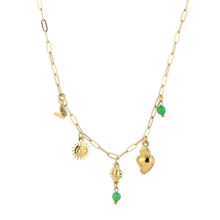 Solea Necklace 40 cm - Gold