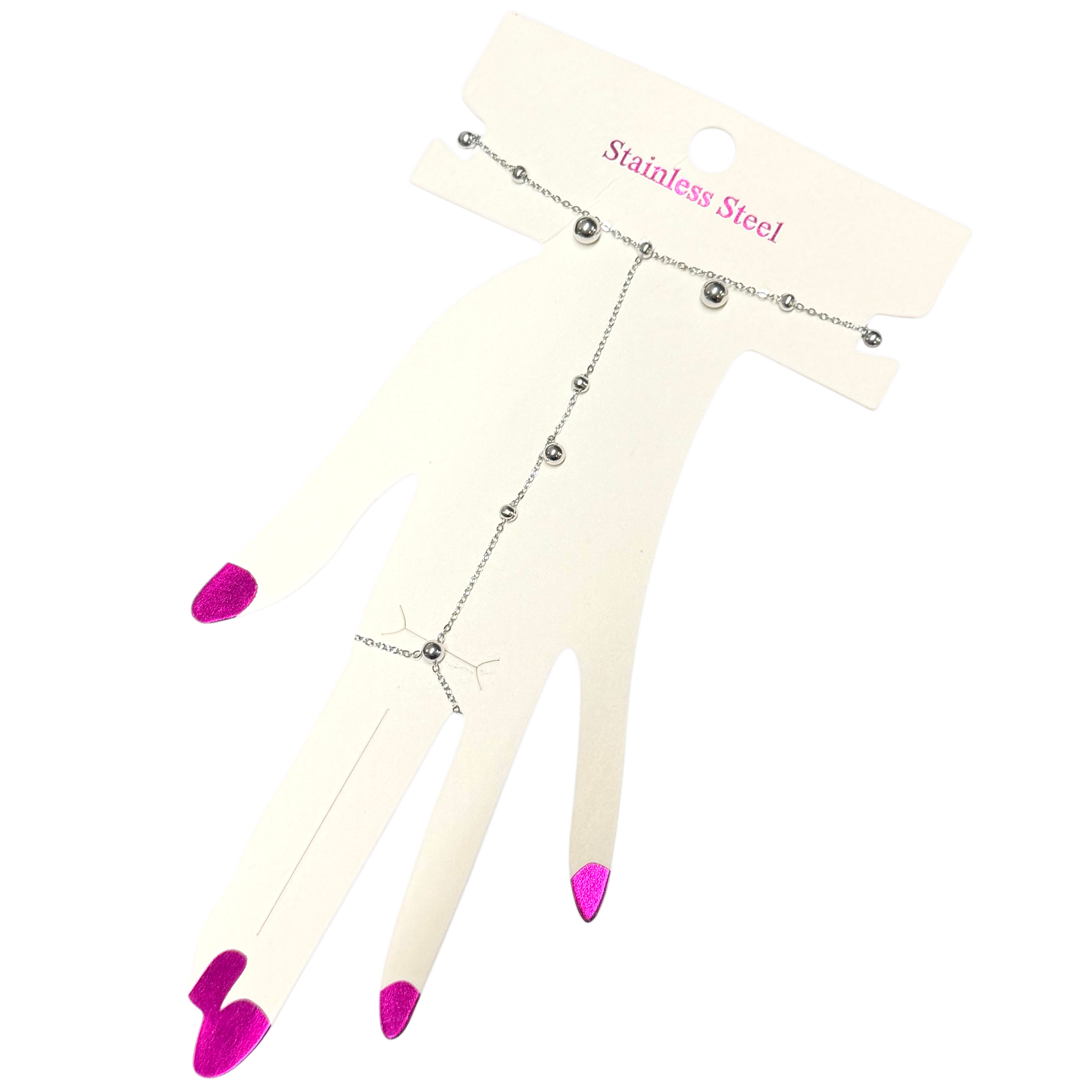 Handchain Dots - Silver