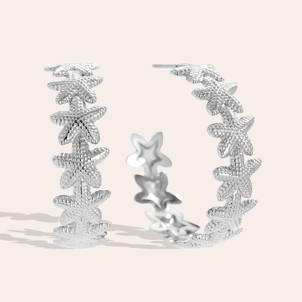 Nancy Earrings - Silver