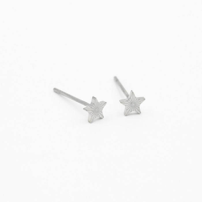 Ear Stud Star - Silver