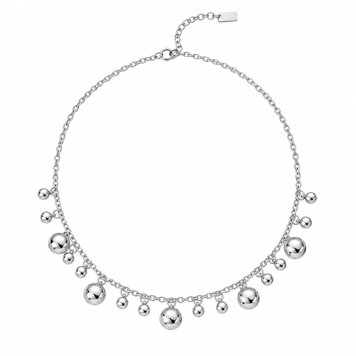 Mila Necklace 45 cm - Silver
