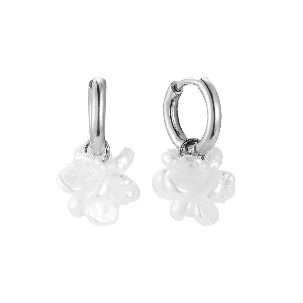 Chunky Earrings - Silver
